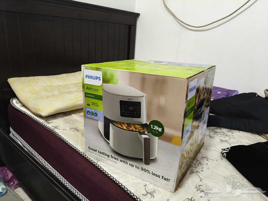 قلاية هوائية جديدة بالكرتونة لم تفتح فيليبس 6.2 لتر64428550055681113