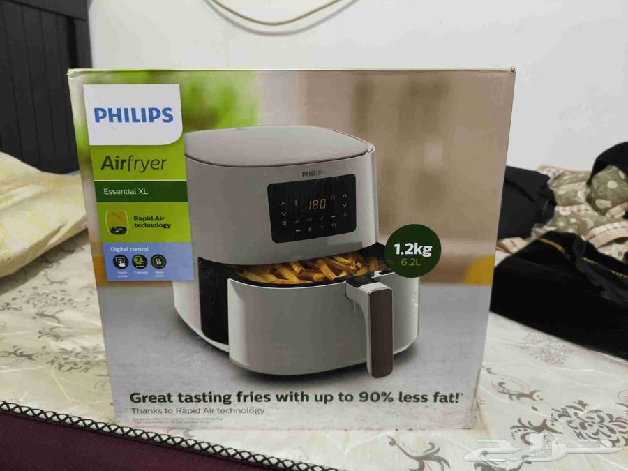 قلاية هوائية جديدة بالكرتونة لم تفتح فيليبس 6.2 لتر64428550055681111