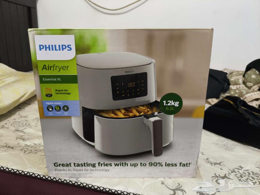 قلاية هوائية جديدة بالكرتونة لم تفتح فيليبس 6.2 لتر64428550055681114