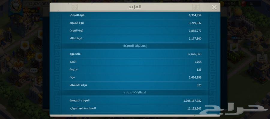 حساب رايز اف كينجدوم64434701143297112