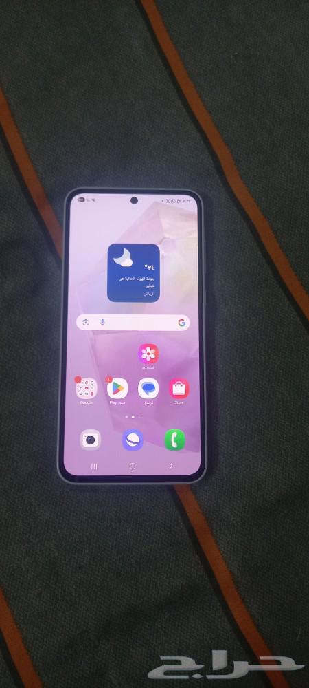 سامسونغ جلاكسي A35 ذاكرة 256 رام 8 شبه جديد استخدام شهرين64435150298754111