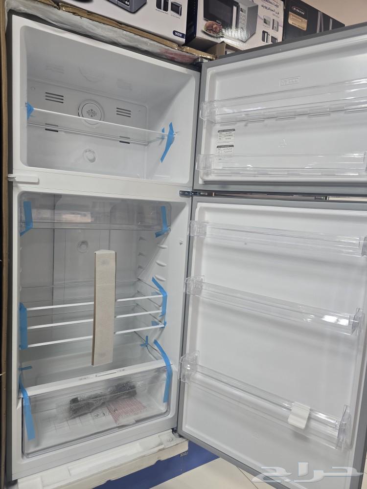 17 cubic feet silver refrigerator, new refrigerators, free delivery in Riyadh and the Gulf64436735628290114