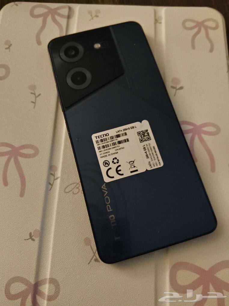 جوال تيكنوا بوفا 5بروا رام 16ذاكره 256بطارية 6000ملي امبير64439159032323110
