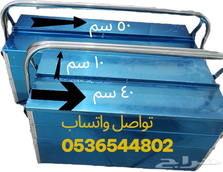 صندوق عده فارغة من الستانلس ستيل64593497178498113