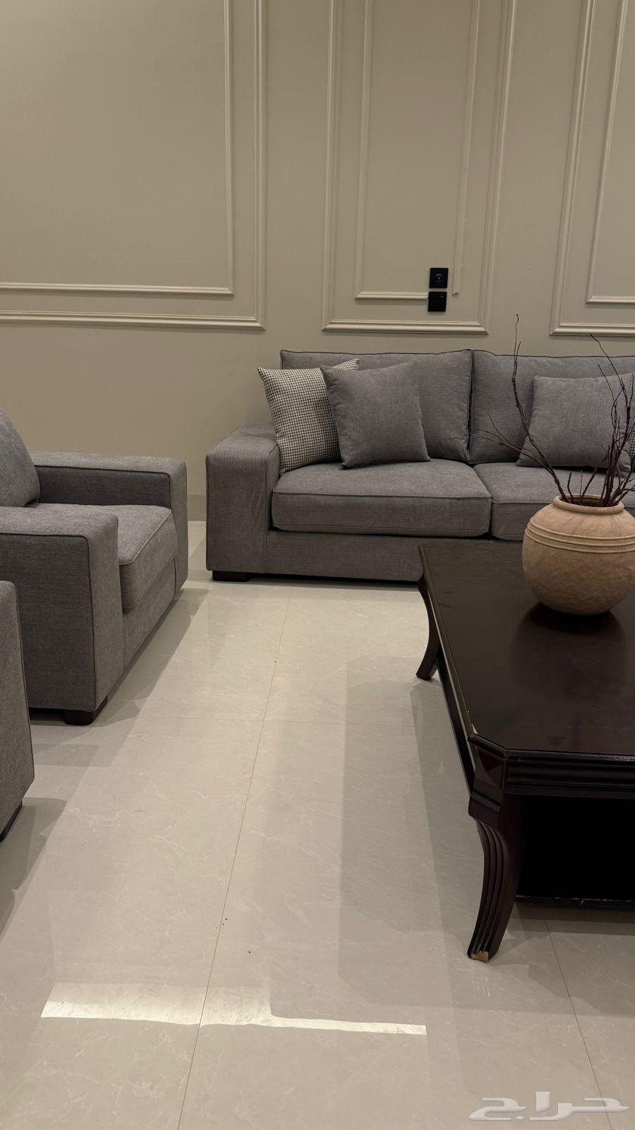 طقم كنب امريكي شبه جديد64437693367939111