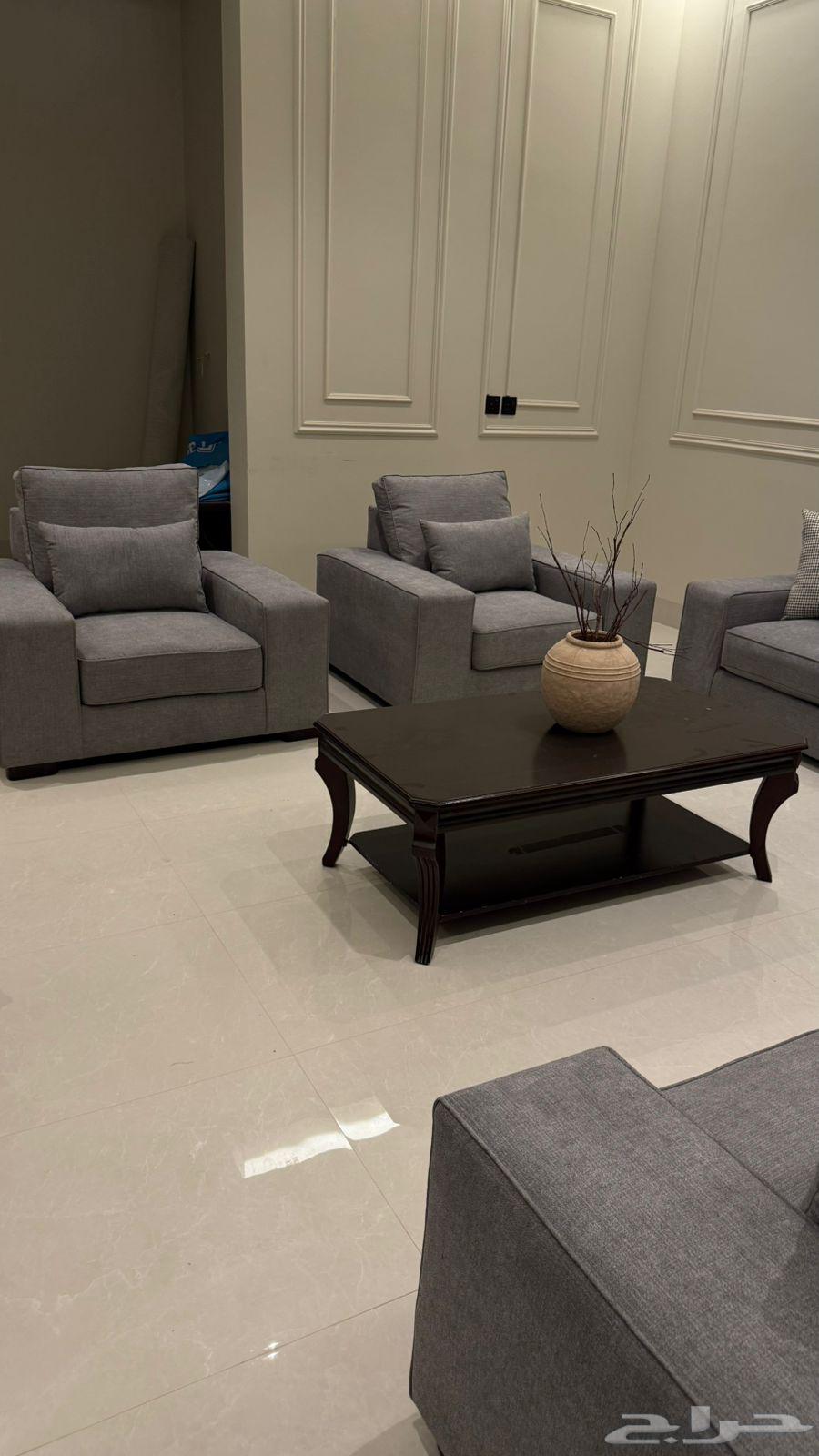 طقم كنب امريكي شبه جديد64437693367939112