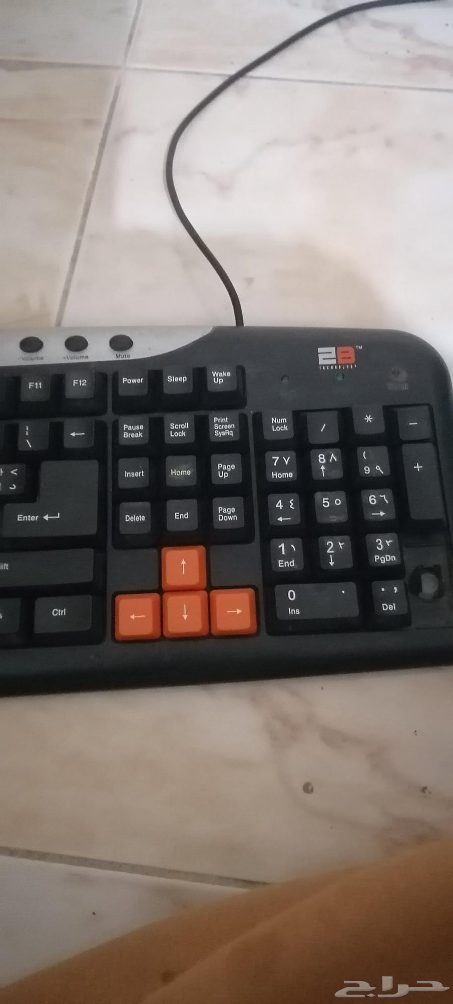 Wired Arabic and English Keyboard64439430948355111