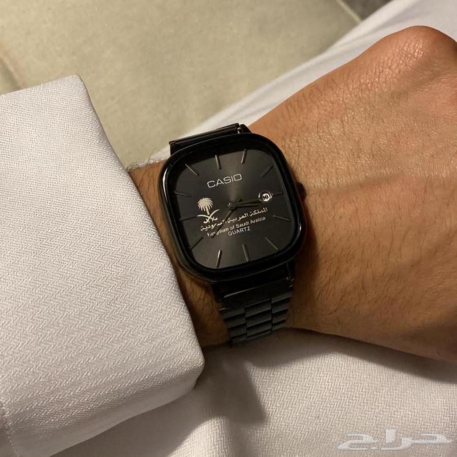 اهدي من تحب ساعه كاسيو تصميم المملكة.   مقاومة للما64443128445443111