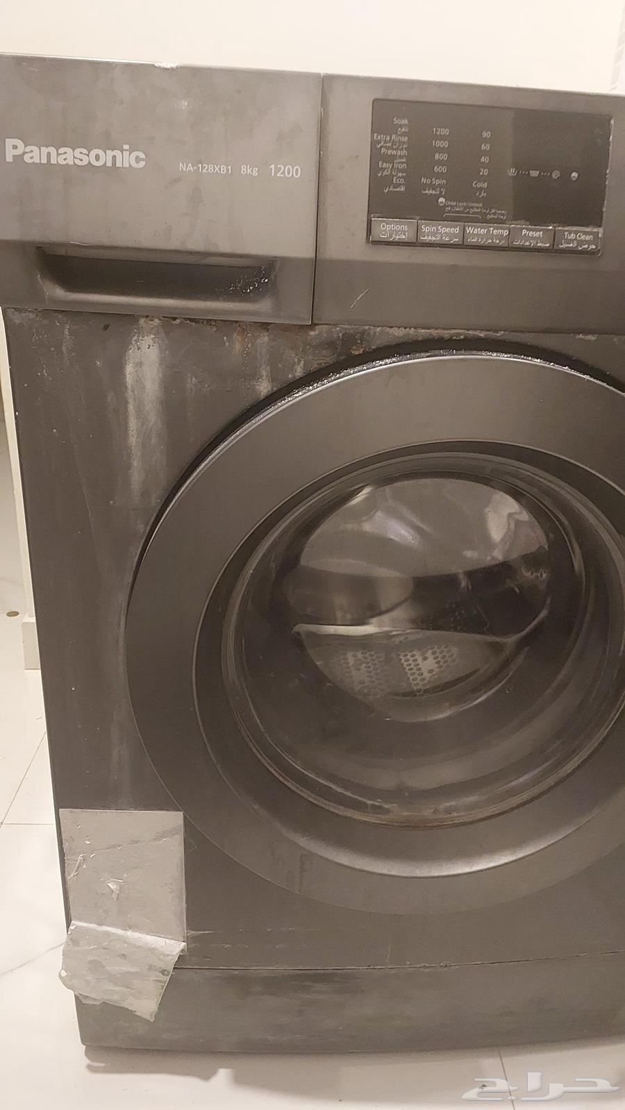غسالة اتوماتيك بانسونيك 8كيلو 1200 لفة64445838366721113