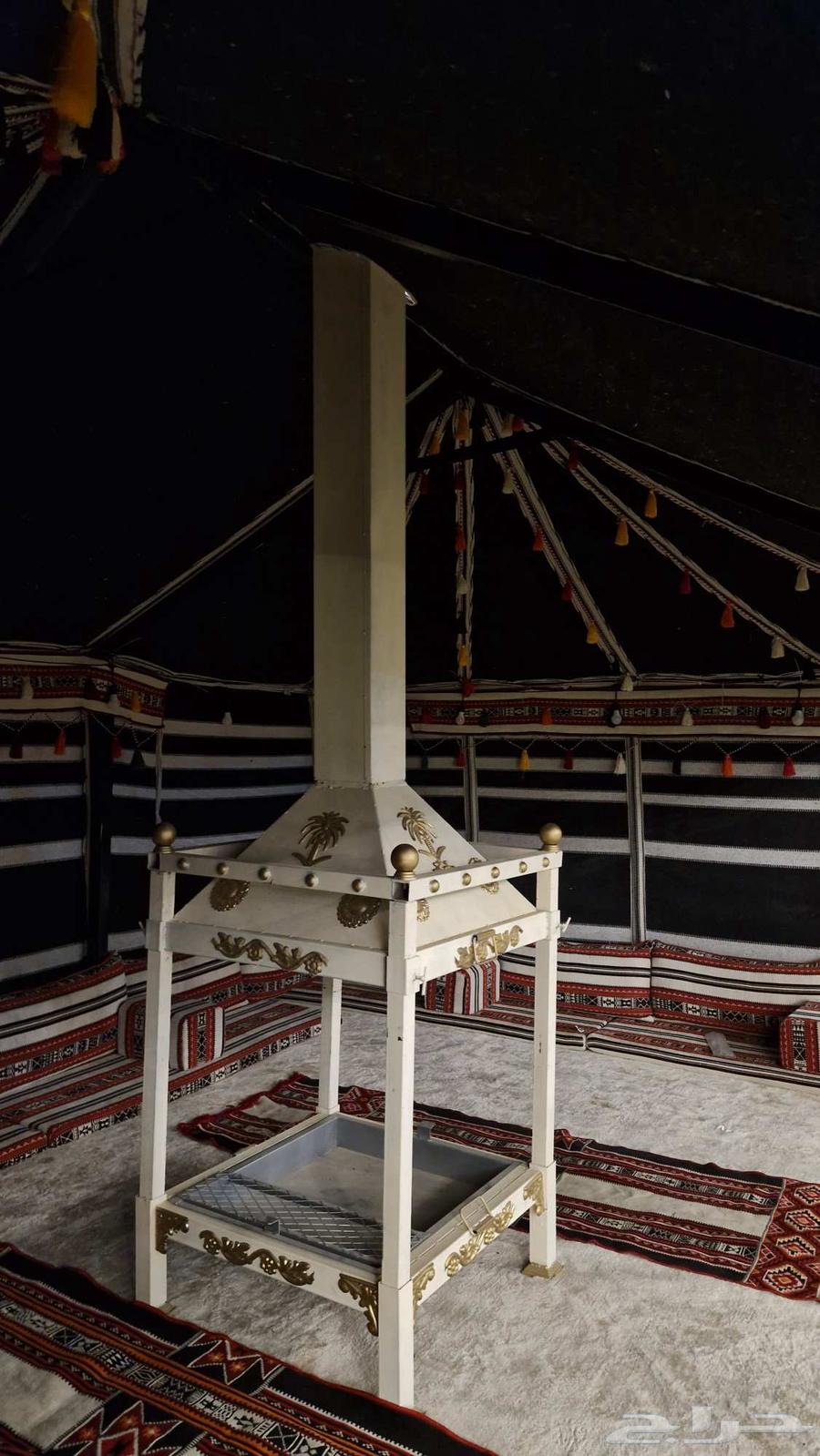 بيت شعر اسود واجها شفاف64432345852929112