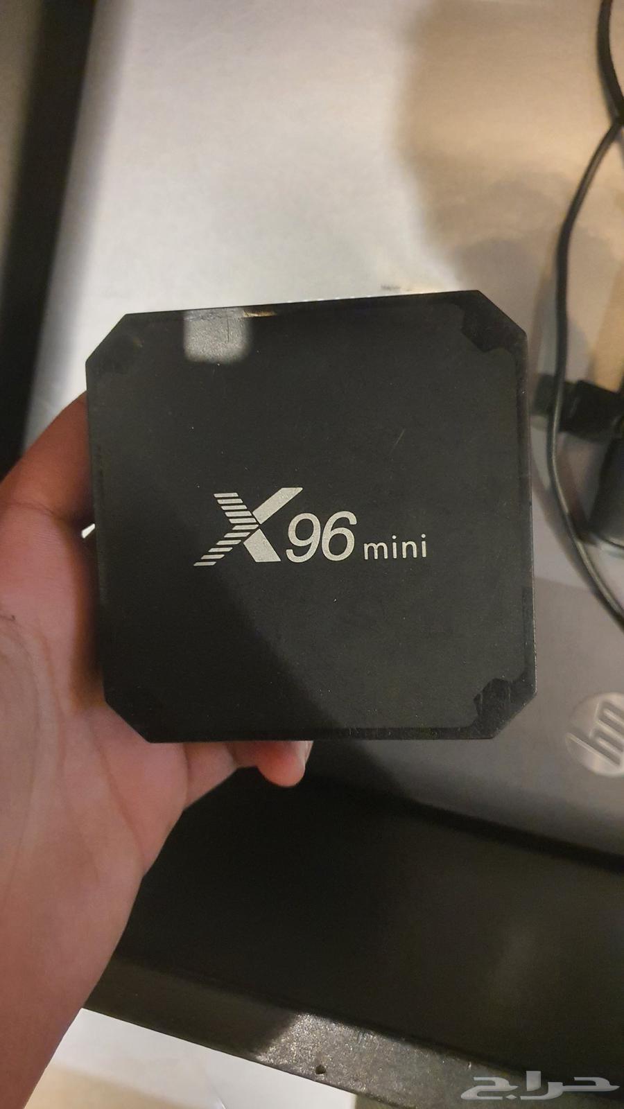 The product shown in the image is an X96 mini Android TV Box.64446108102401110