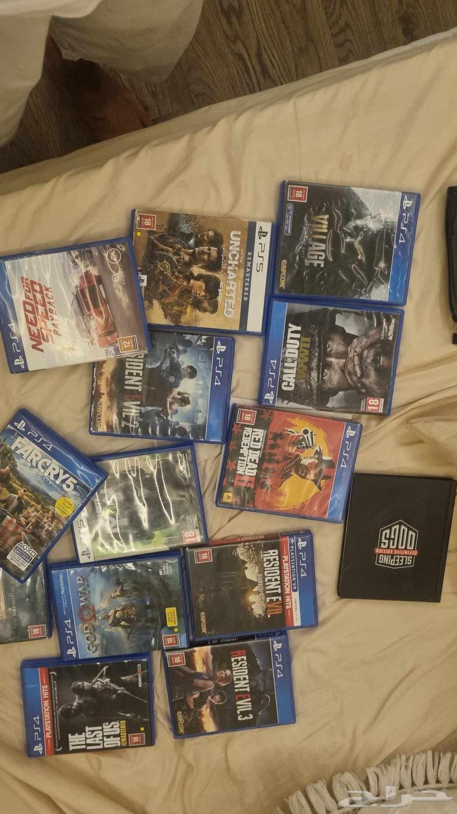 PlayStation 5 and 4 game collection at symbolic prices64446202930306110