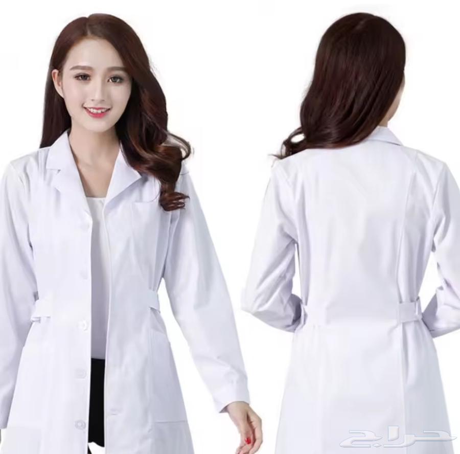 عدد 7 قطع لابكوت ابيض مقاس M L64449194264579114