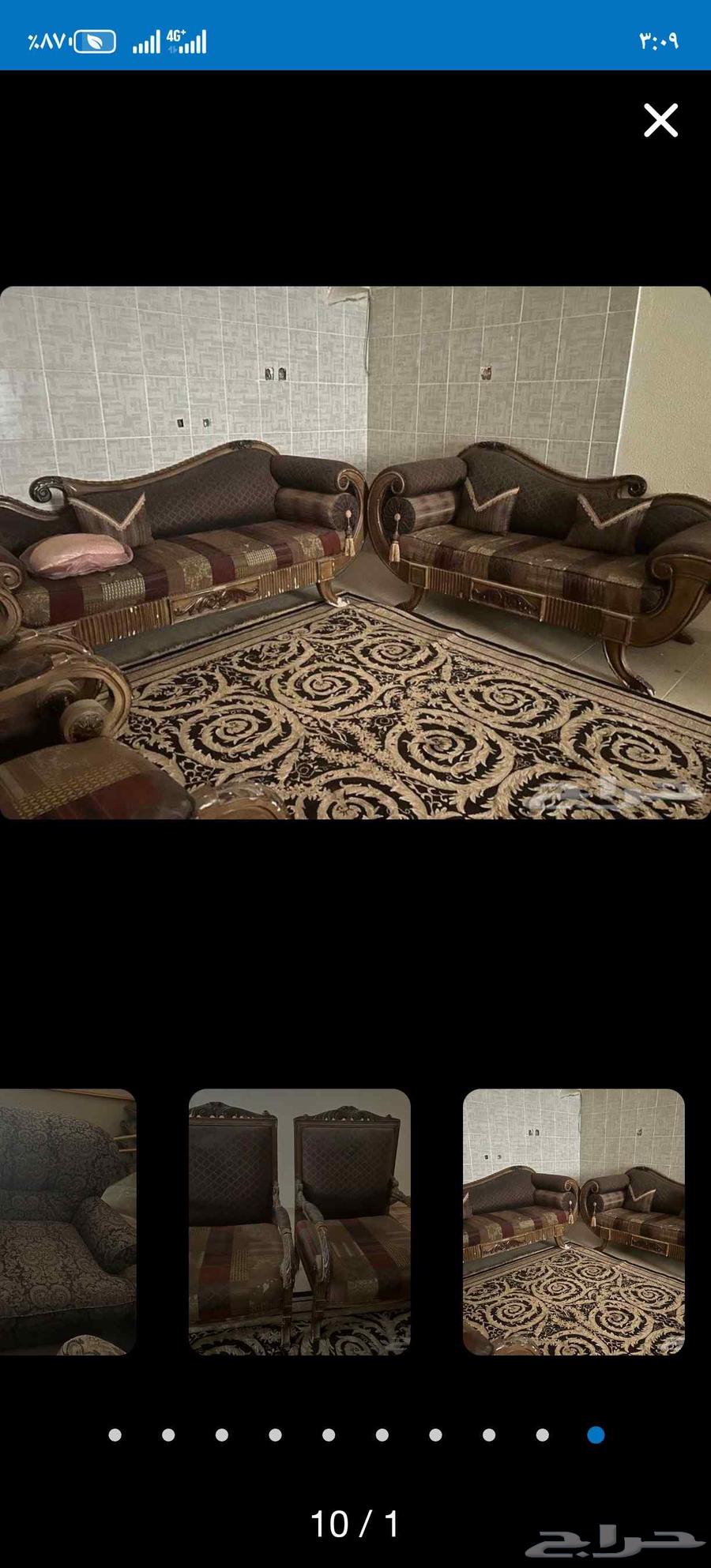 كنب طقم ممتاز جلسه64445811522946110