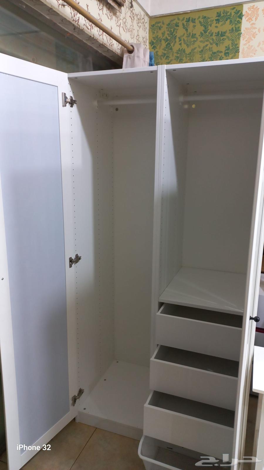 خزانة بابين من شركة إيكيا64448900405761112