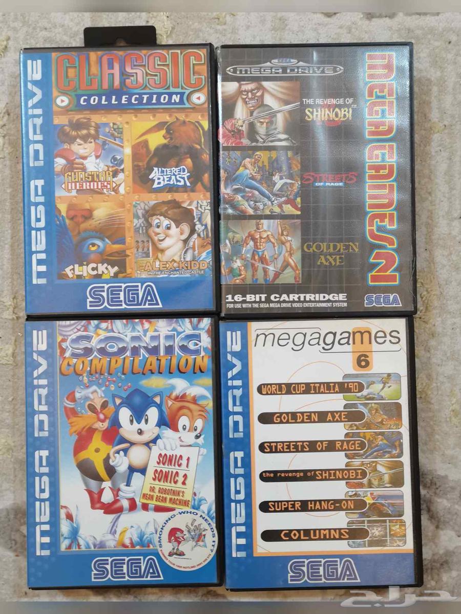 ألعاب سيجا ميجا درايف و جينسس أصلية بالكاتلوجات64445567341698110