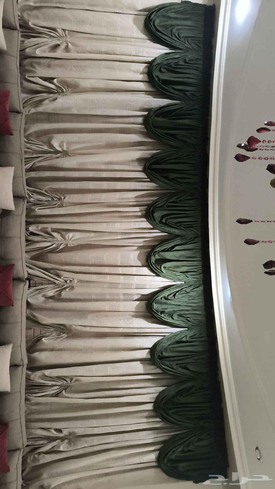 Semi-new double-layer curtain64448037213698111