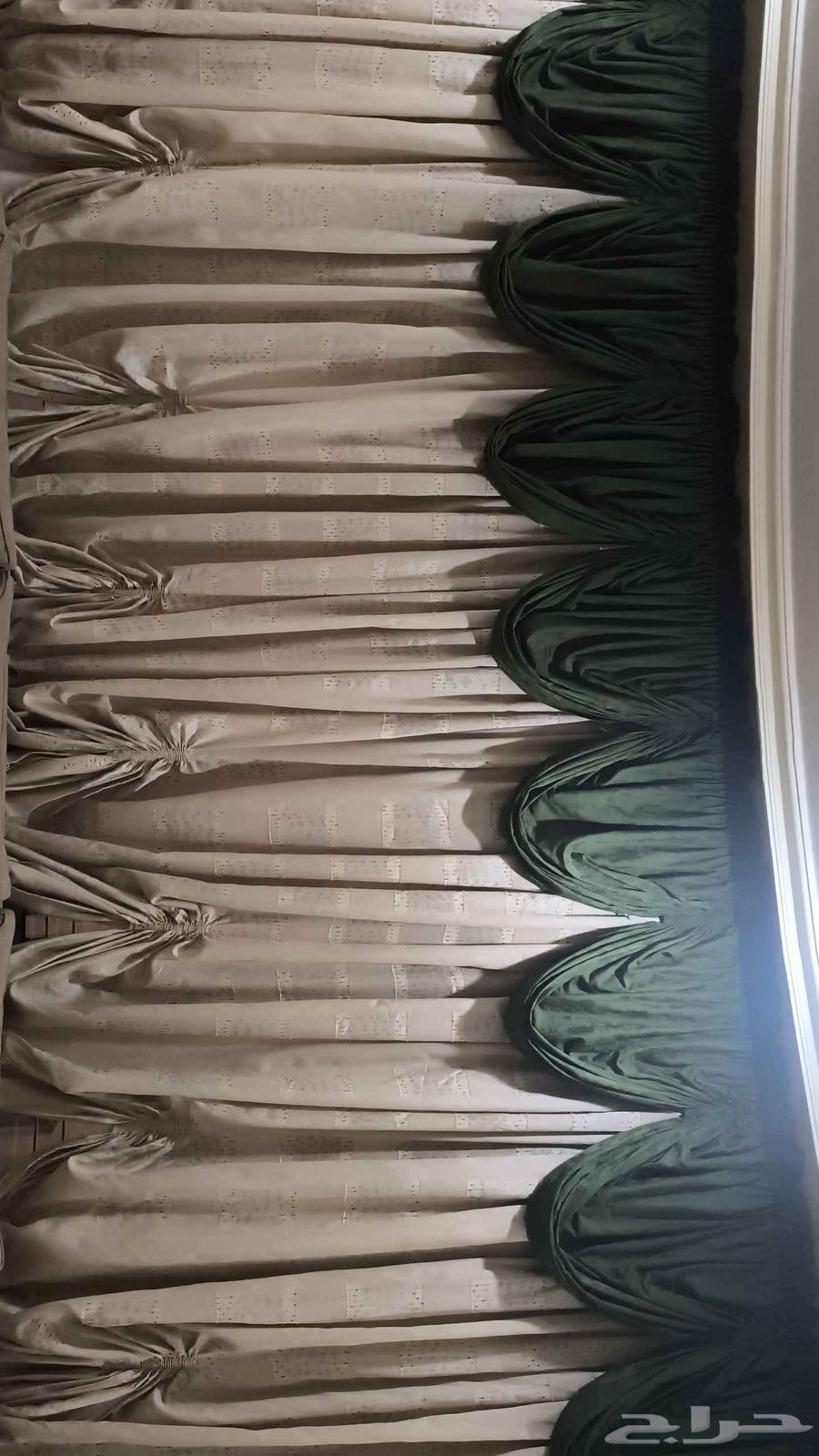 Semi-new double-layer curtain64448037213698110