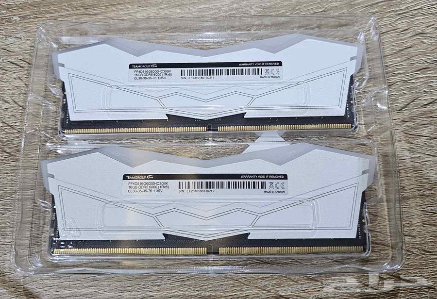 رامات ddr5 جديدة بحجم 32 قيقا وسرعة 600064443789468930113