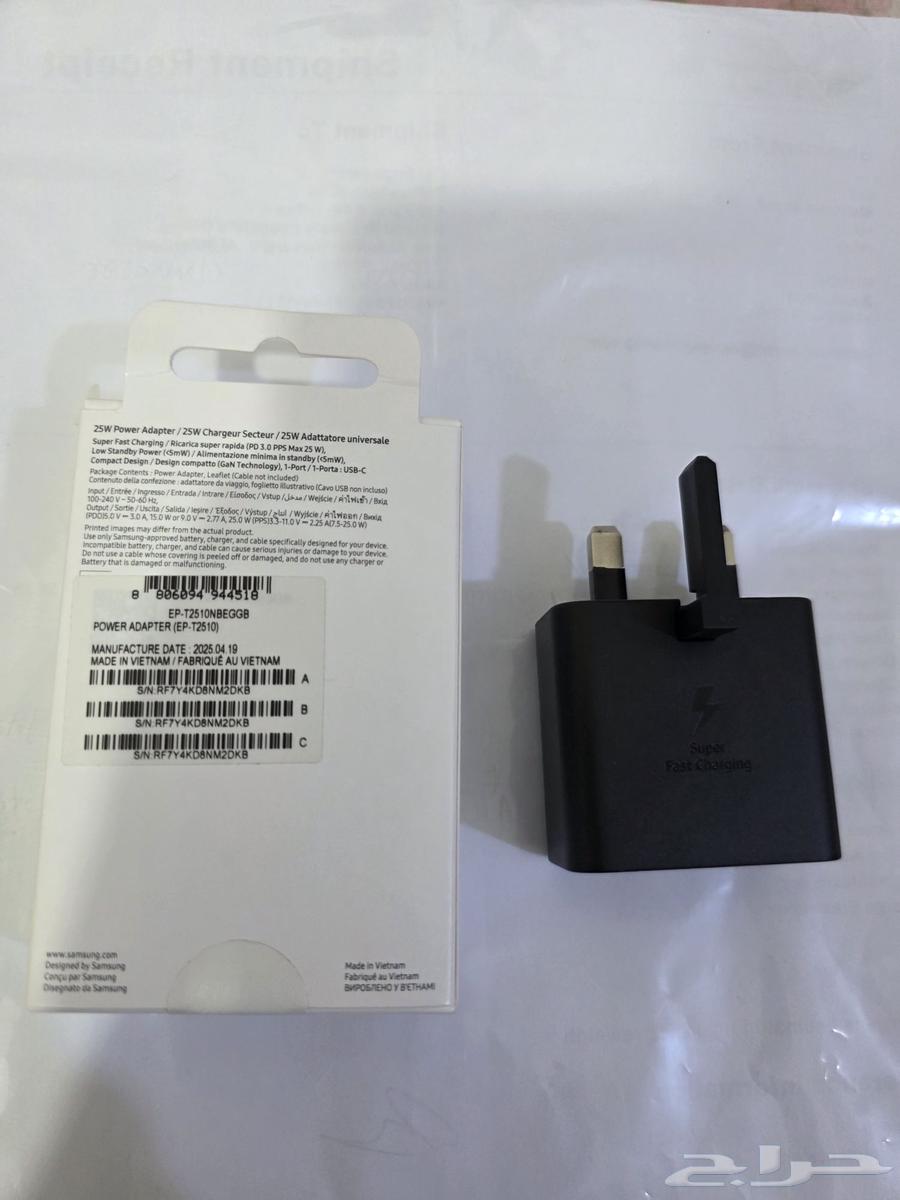 راس شاحن سامسونج اصلي بالفاتورة64447441922433111