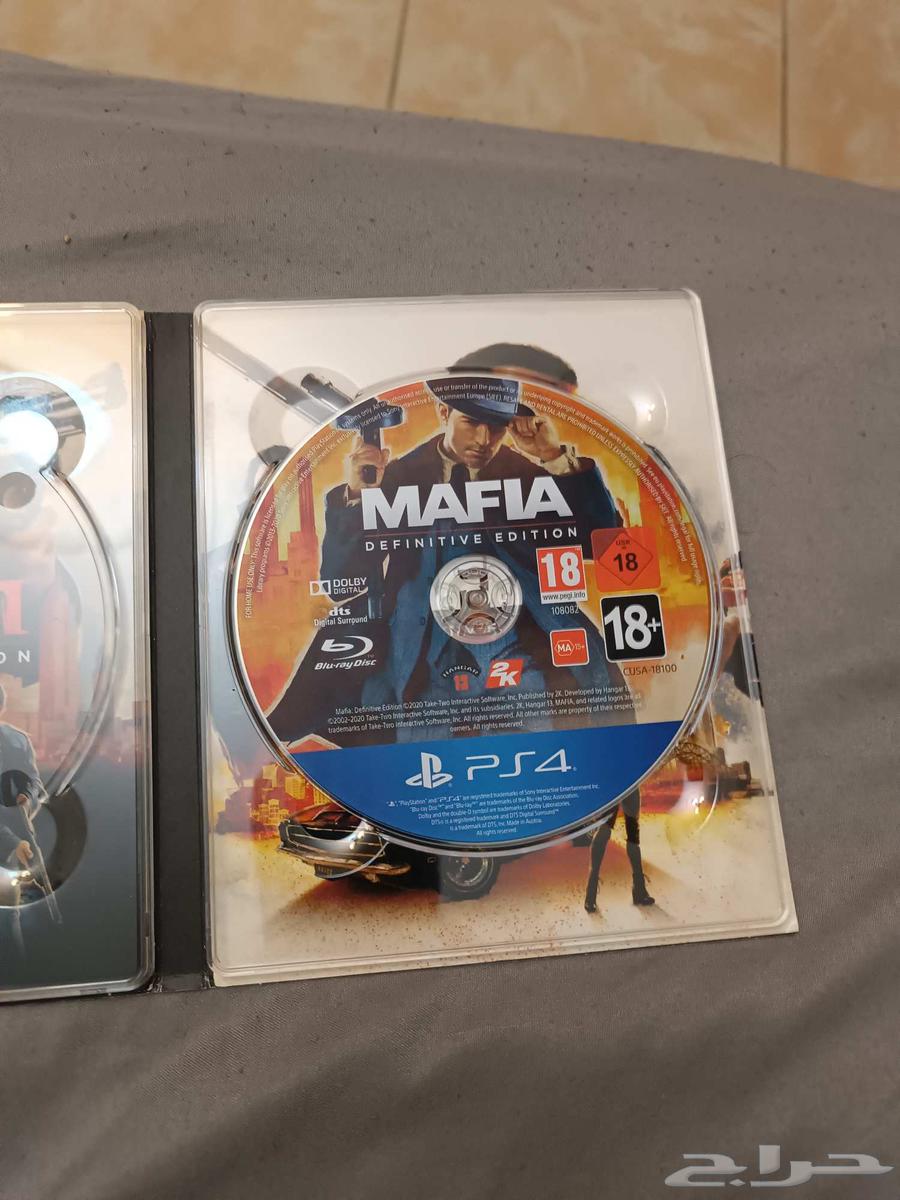 شريطين سوني4 و5 لعبه مافيا Mafia trilogy اجزاء الاول والثالث64449141017730112