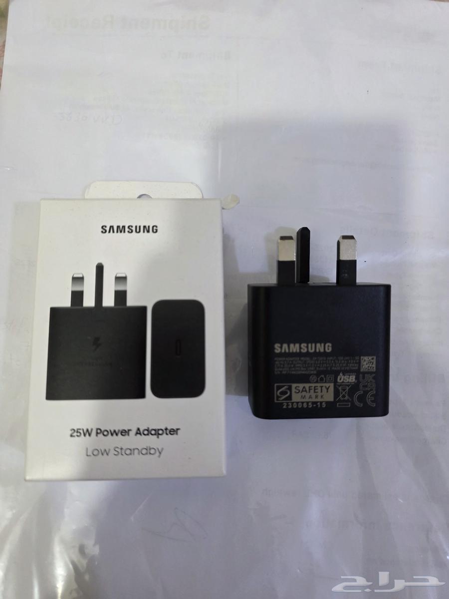 راس شاحن سامسونج اصلي بالفاتورة64447441922433112