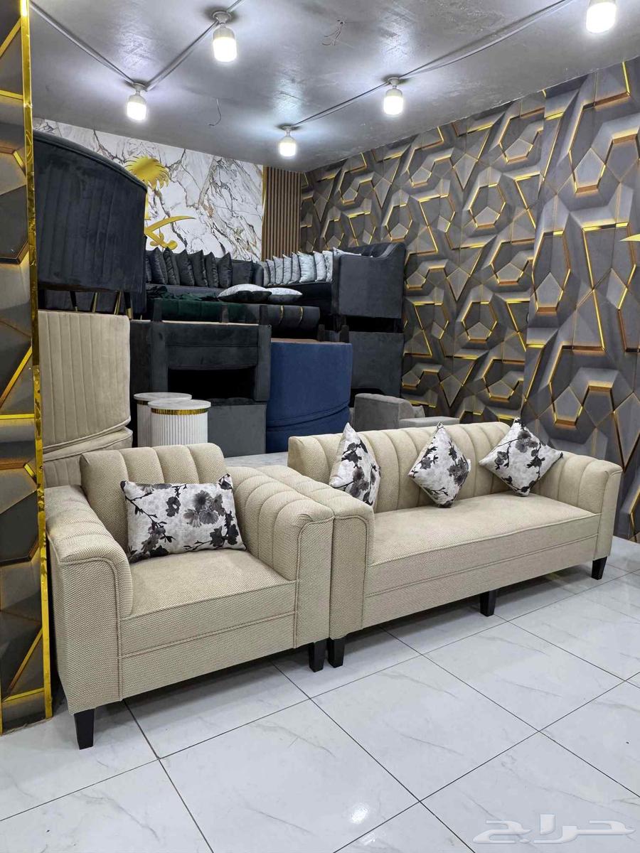 طقم كنب 11 شخص ثلاث قطع ثلاثية وقطعتين مفرد64448235496323111