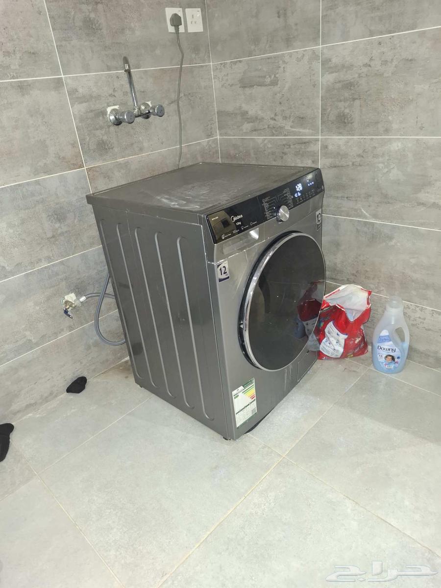 Midea 12kg washing machine, 10-year warranty, used for only one and a half years64445757467522110