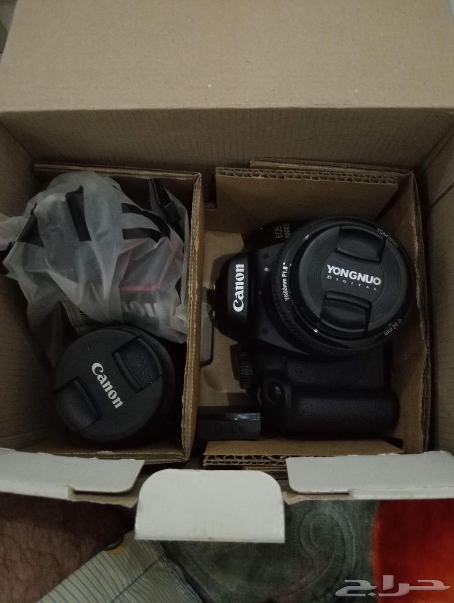 كاميرا كانون جديده Eos4000D64447415505537110