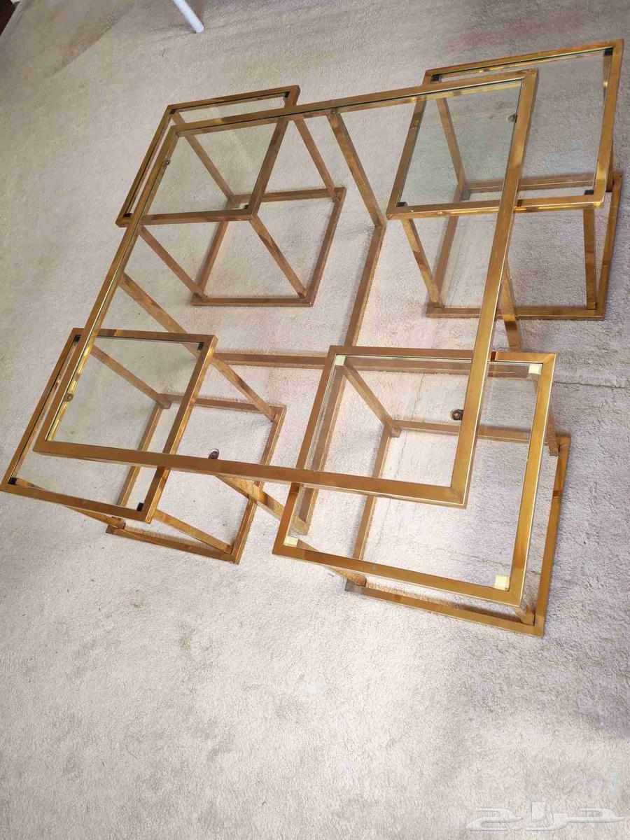 Luxurious 5-piece table set, almost new64449448817410111