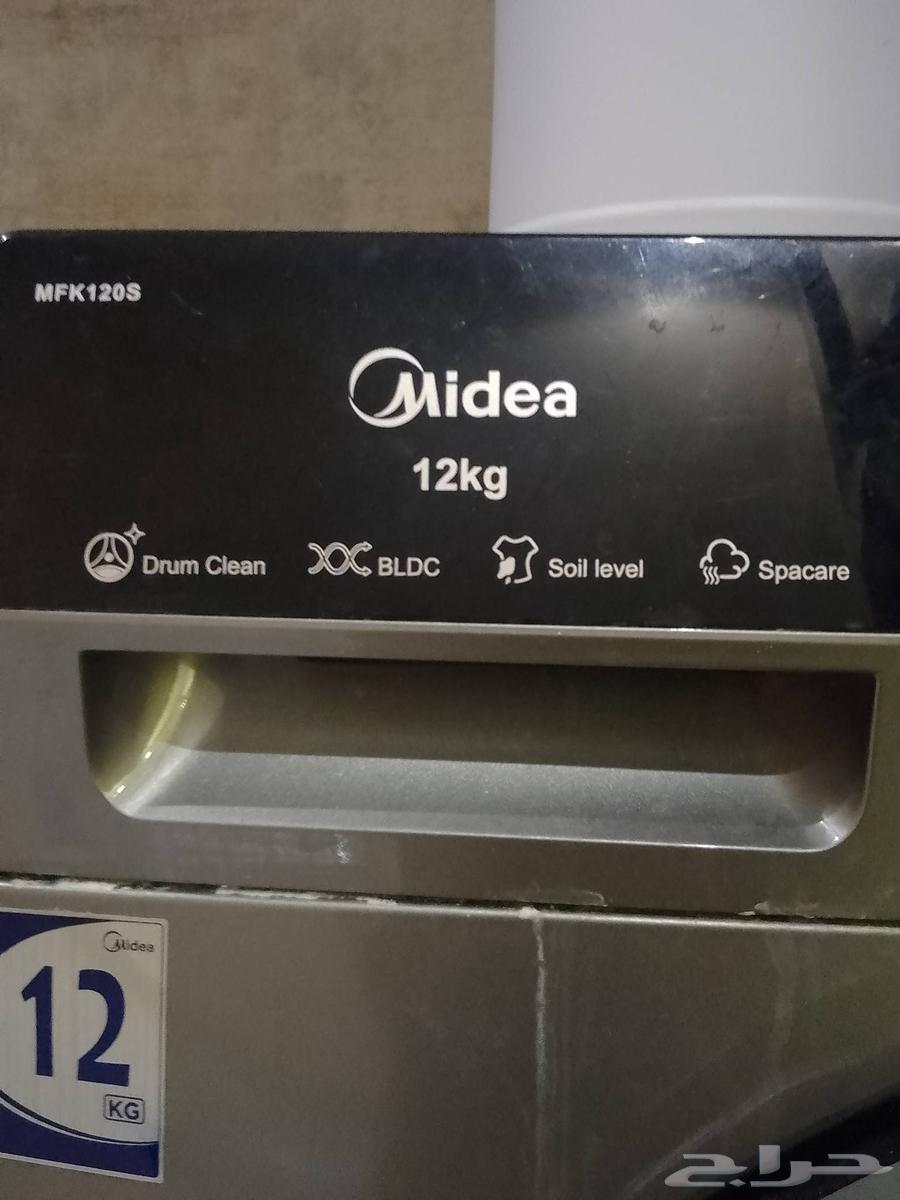 Midea 12kg washing machine, 10-year warranty, used for only one and a half years64445757467522114