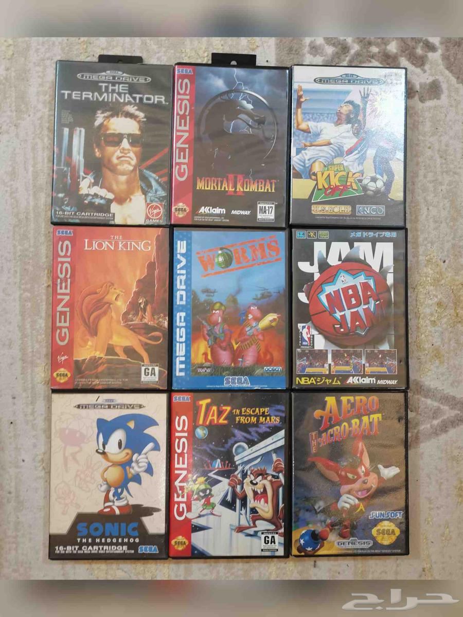 ألعاب سيجا ميجا درايف و جينسس أصلية بالكاتلوجات64445567341698111