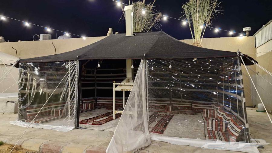 بيت شعر اسود واجها شفاف64432345852929113