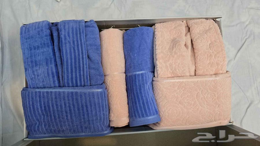 للبيع أطقم روب حمام فاخرة بأجمل التصاميم والألوان64447626269059111