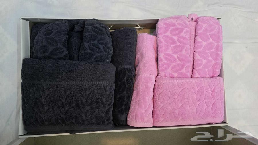 للبيع أطقم روب حمام فاخرة بأجمل التصاميم والألوان64447626269059114