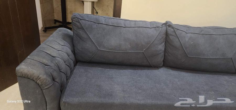 كنب حرف L مستعمل بسعر 700ريال64446812956930111