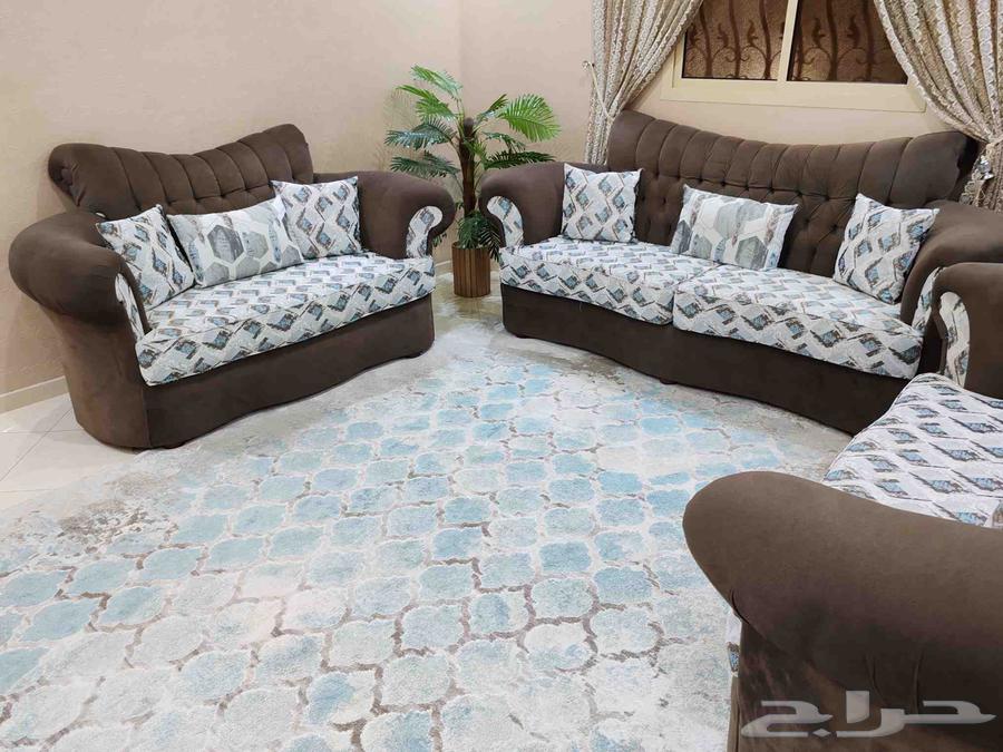 Sofa set with curtain and carpet64447851226114114