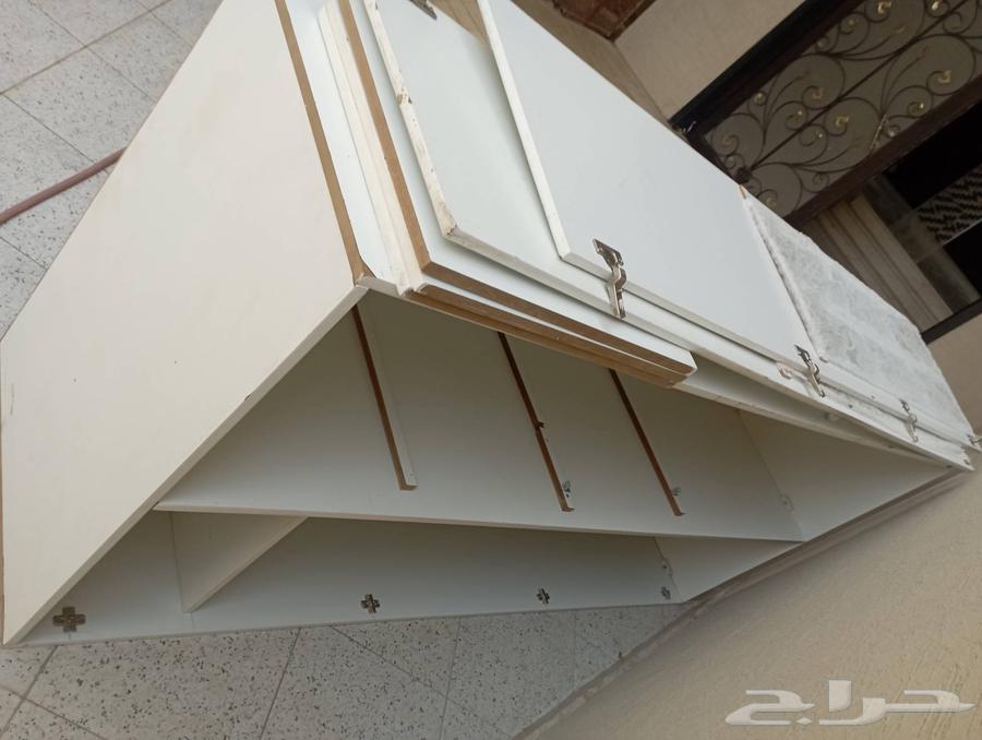 يوجد 2 دولاب ملابس ضلفتين و 2 دولاب جداري خشب سويدي64422708689539110