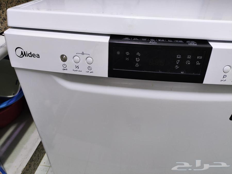 Midea dishwasher 14 place settings, 3 racks, 7 programs64448540771074110
