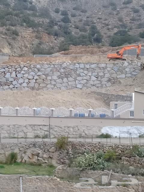 بوكلين لبنا الحجر وقص الارضي في مناطق عسير64459943301761111