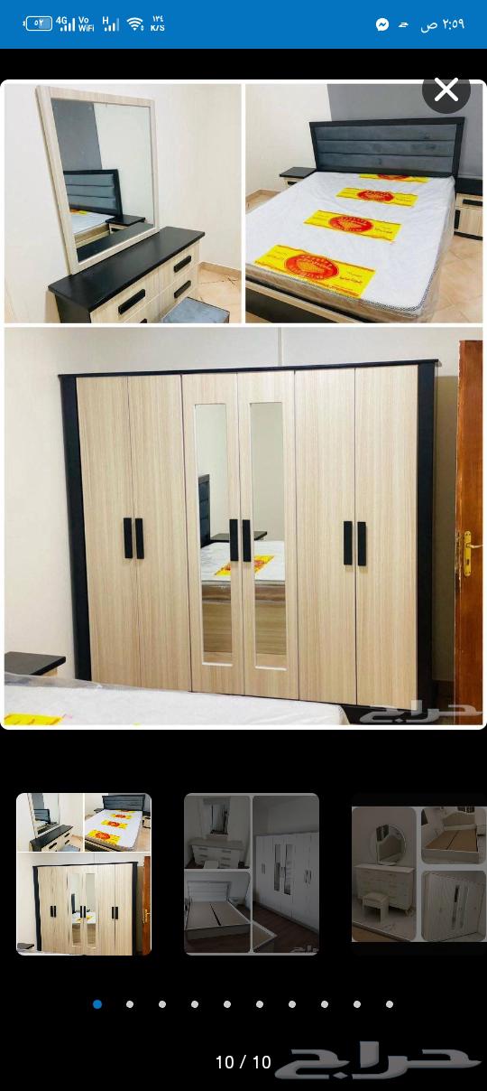 غرف نوم جديده من الرياض للدمام شامل التركيب والتوصيل64445364209795110