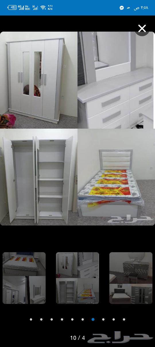 غرف نوم جديده من الرياض للدمام شامل التركيب والتوصيل64445364209795113