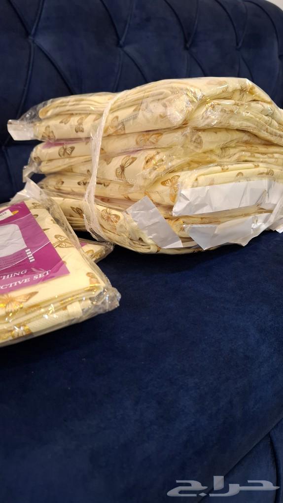 كيس فستان ط ذهبي 12قطعة جديدة السعر 100ريال64446812964738110