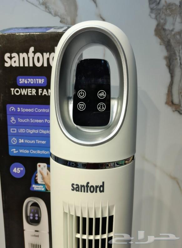 مروحة برج سانفورد 45 انش مع شاشة وريموت مروحة برج سانفورد 364443277003779114
