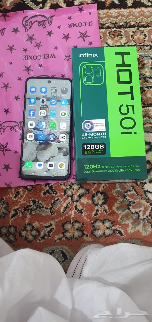 جوال انفيكس 4 جي ريم 8جي بي روم128 جي بي64444553349762110