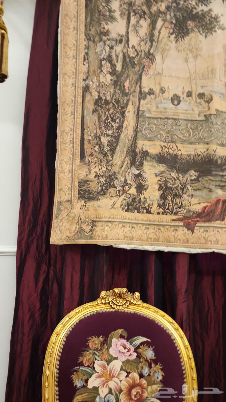 Original Joubelan panel used as a curtain, panel, or antique carpet64445337019779113