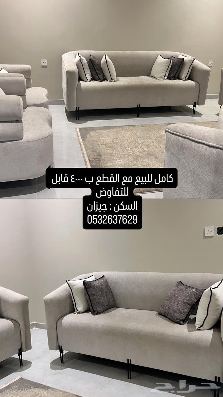 Sofa for sale, my brother's new one, located in Gizan, plot 864448846768642110