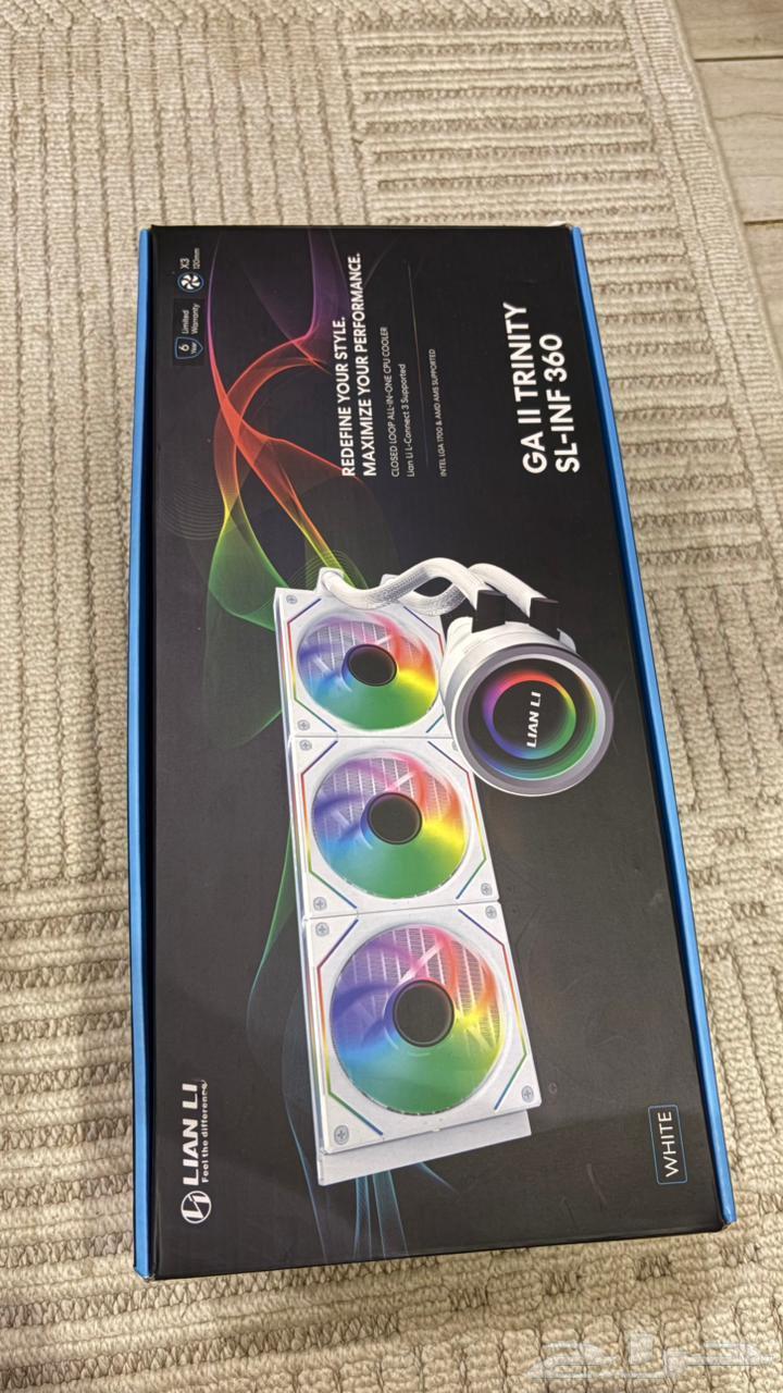 مبرد مائي lian li جديد64443990073091110