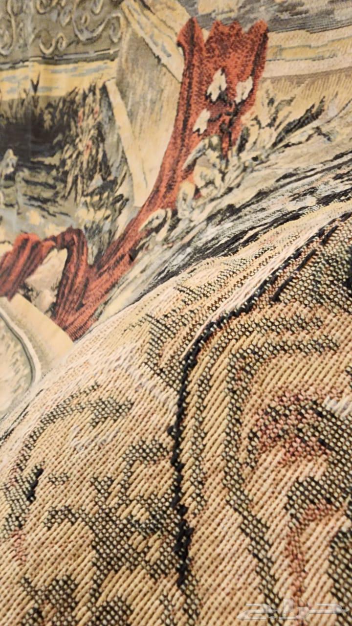 Original Joubelan panel used as a curtain, panel, or antique carpet64445337019779111