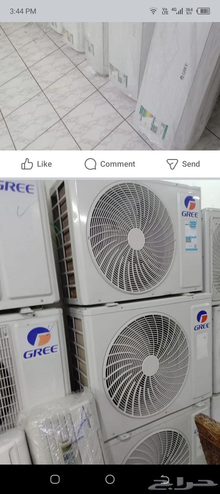 مكيفات اسبيلت وشباك مستعمل نظيف شبه جديد مع توصيل التركيب64446496699905113